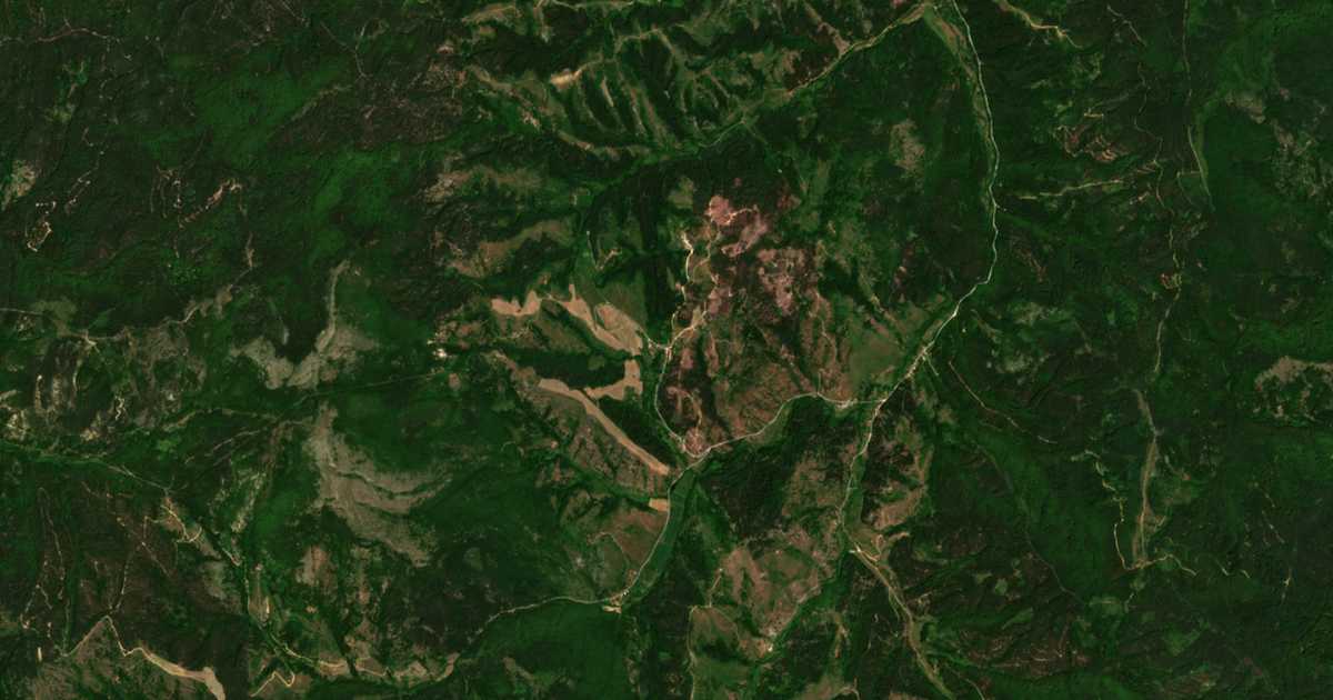 Carte satellite de Iliya