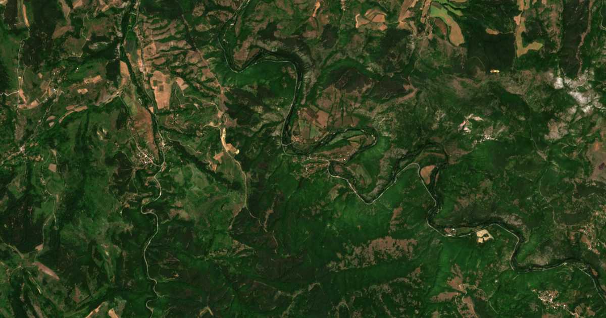 Carte satellite de Pastuh