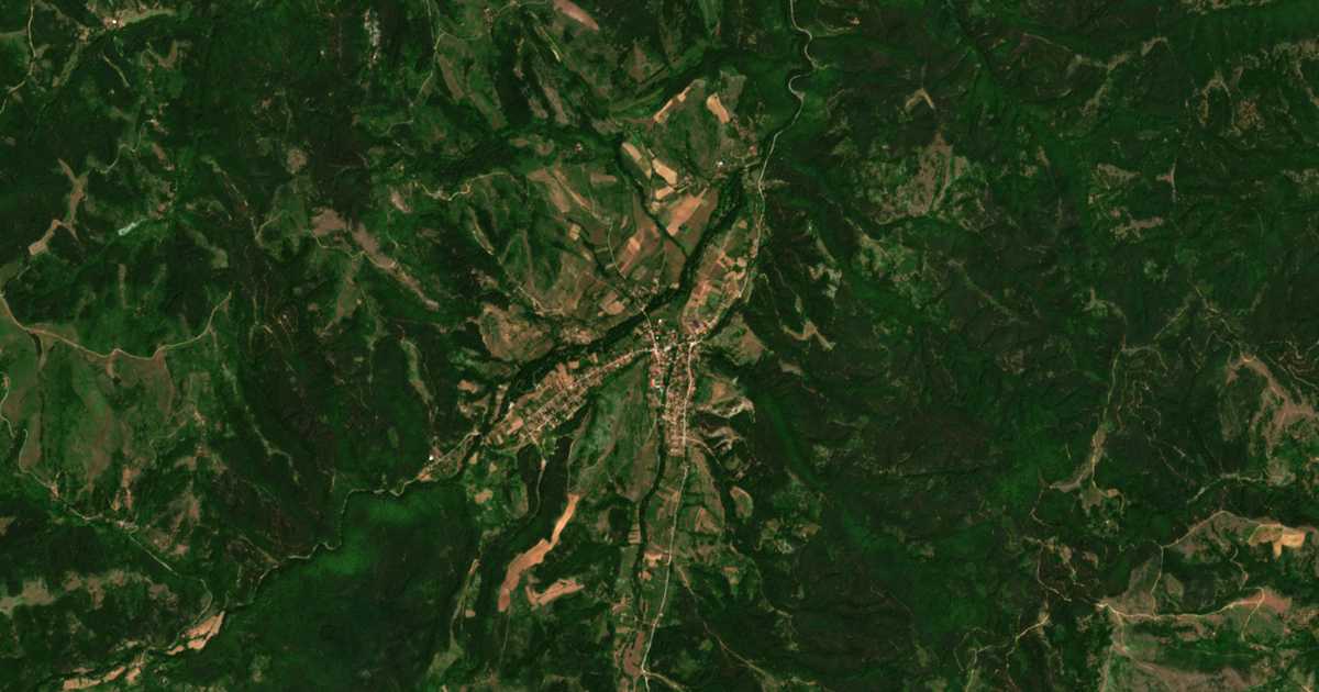 Carte satellite de Vaksevo