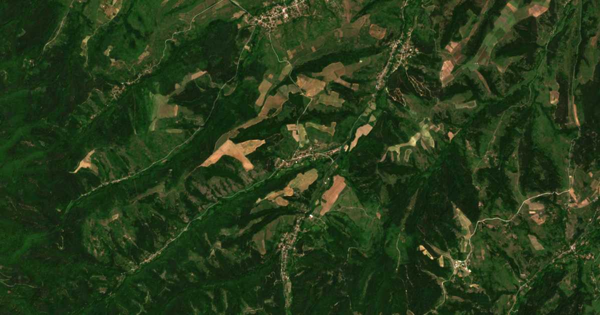 Carte satellite de Zgurovo