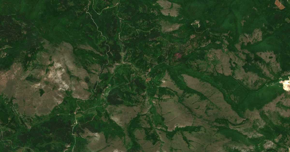 Carte satellite de Dobri dol