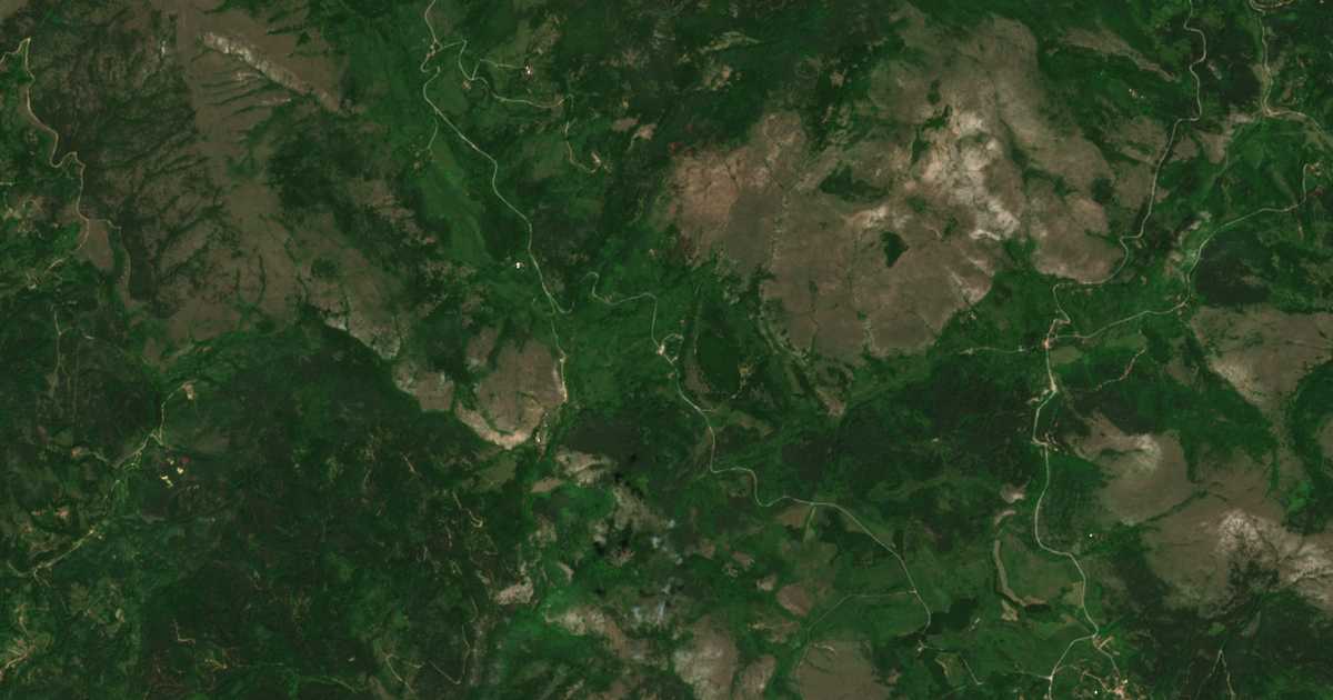 Carte satellite de Dolni Koriten