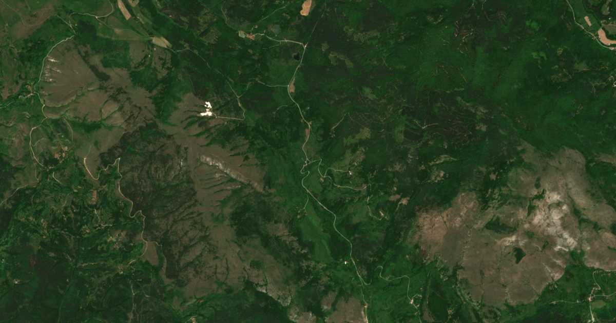 Carte satellite de Gorni Koriten