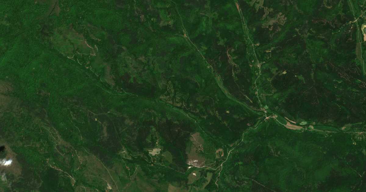 Carte satellite de Gorno Kobile