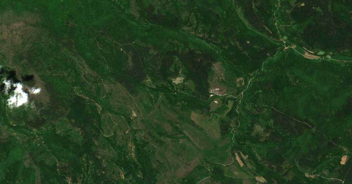 Carte satellite de Kiselitsa