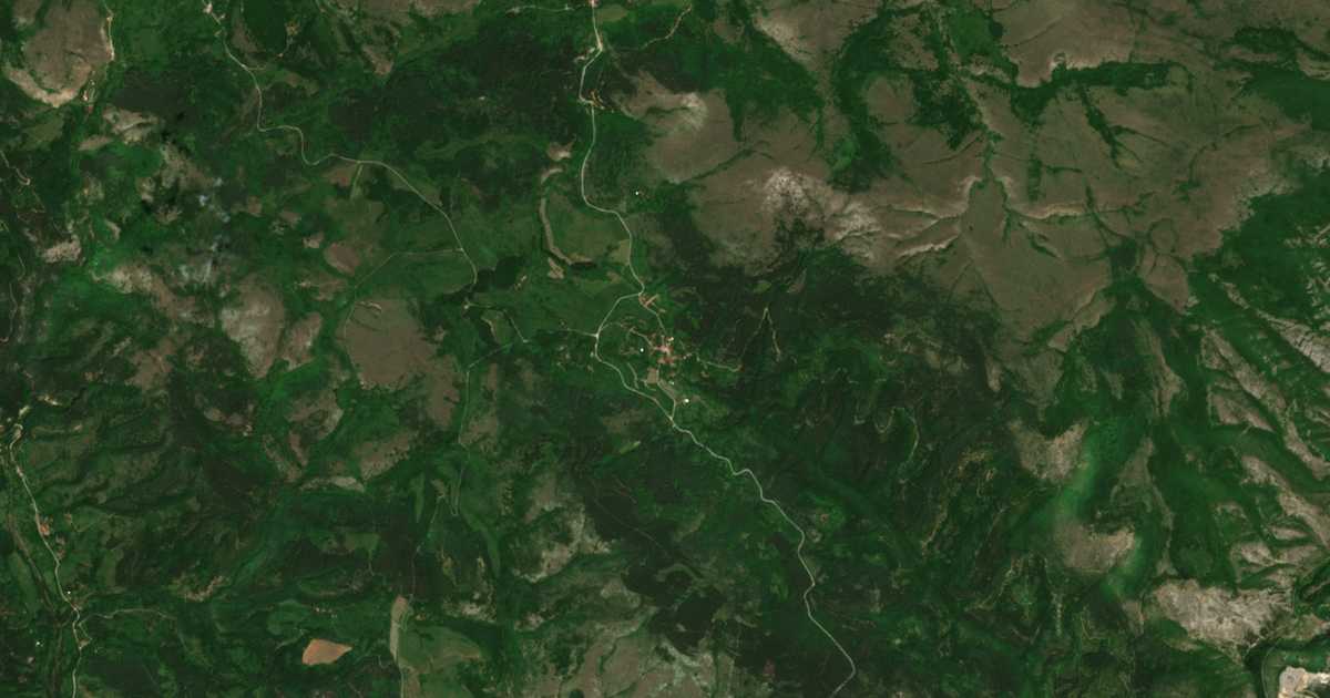 Carte satellite de Zlogosh