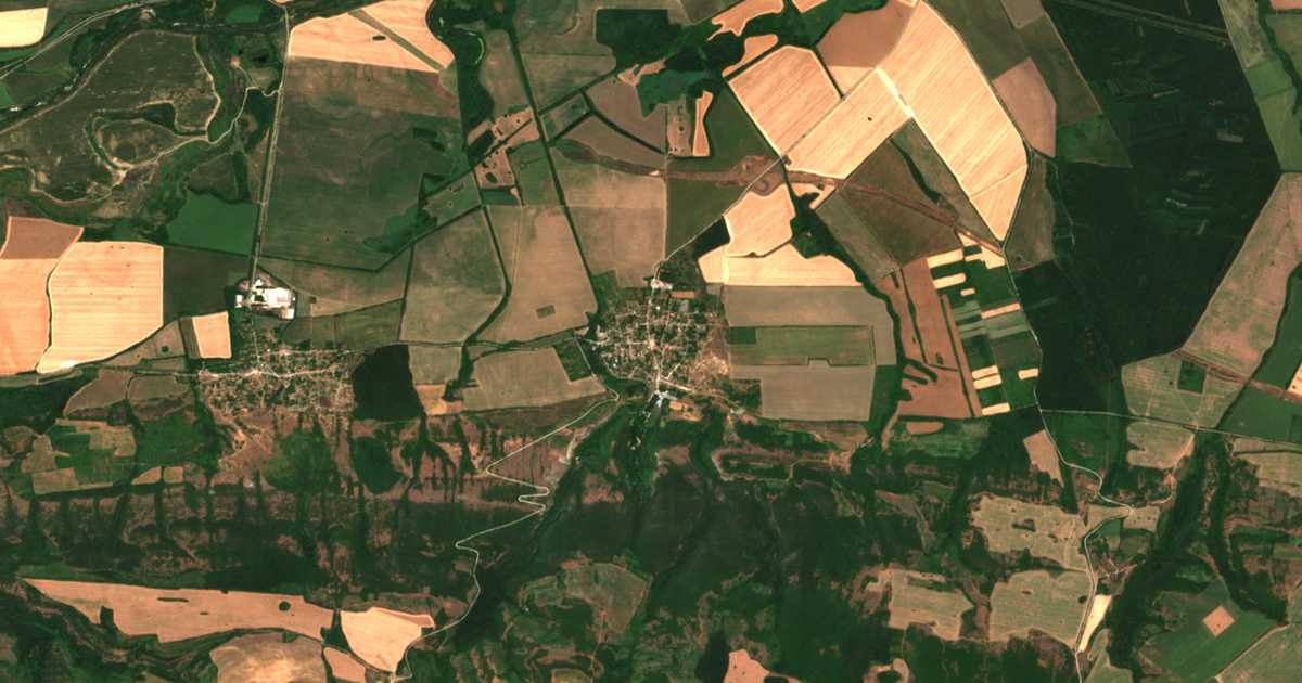 Carte satellite de Krushuna