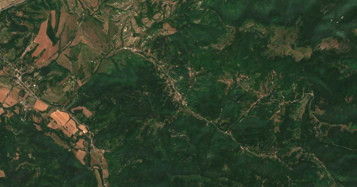 Carte satellite de Golyam izvor