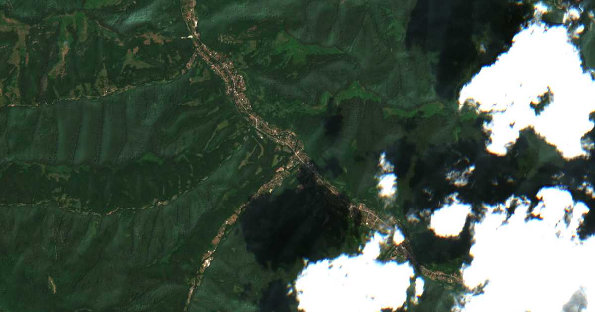 Carte satellite de Ribaritsa