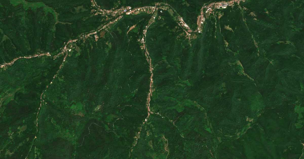 Carte satellite de Balkanets