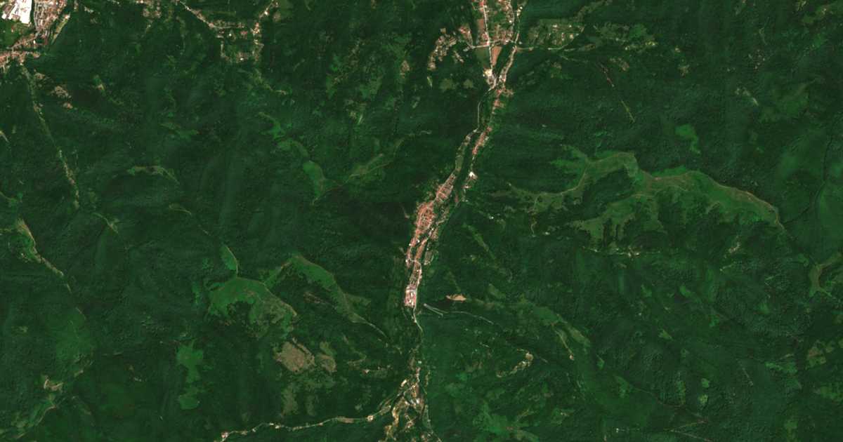 Carte satellite de Cherni Osam