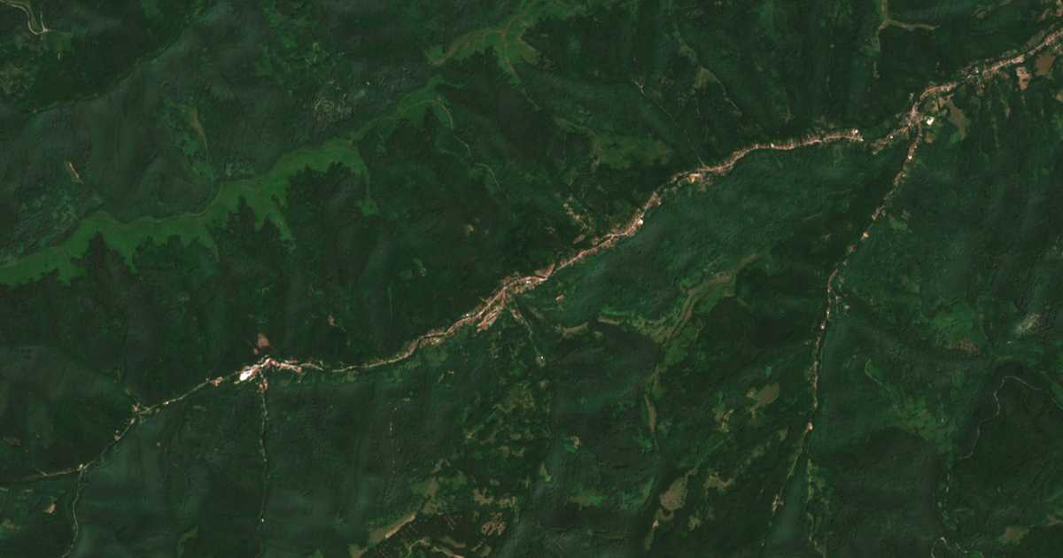 Carte satellite de Chiflik