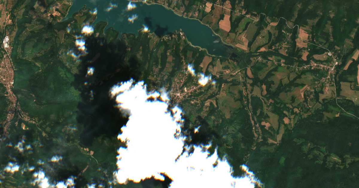 Carte satellite de Goljama Željazna