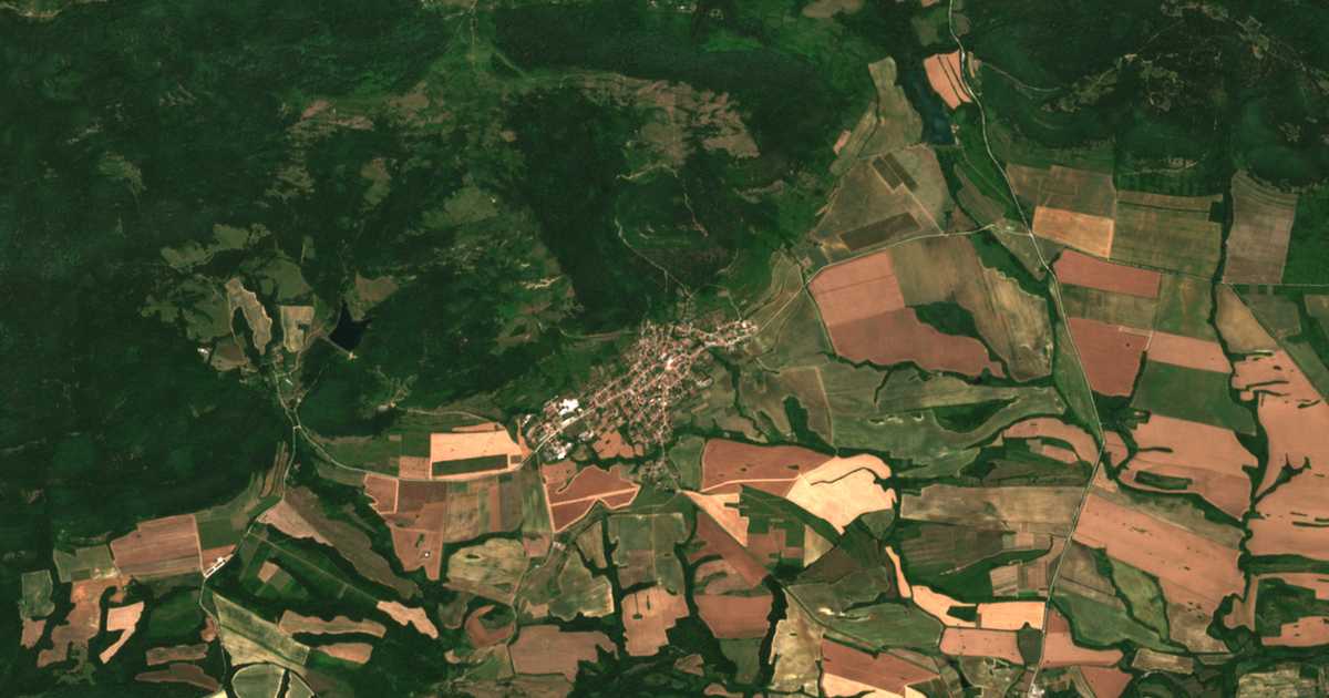 Carte satellite de Vrabevo