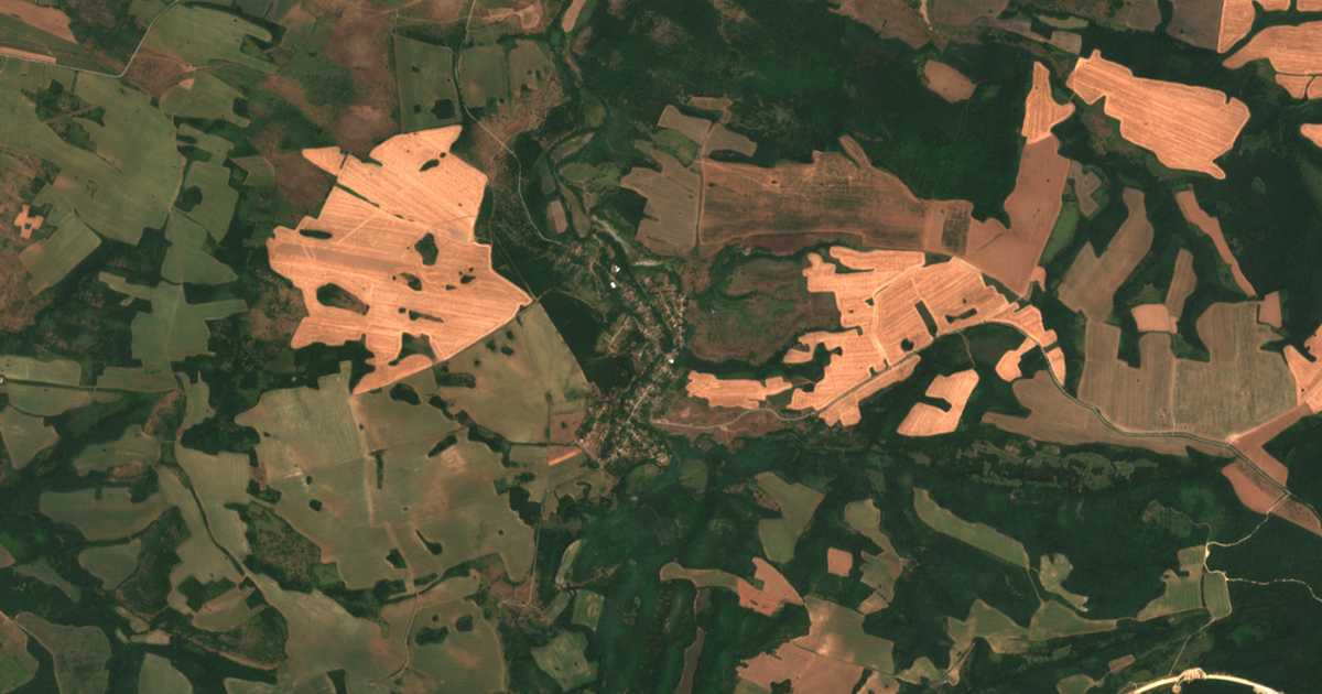 Carte satellite de Dragana