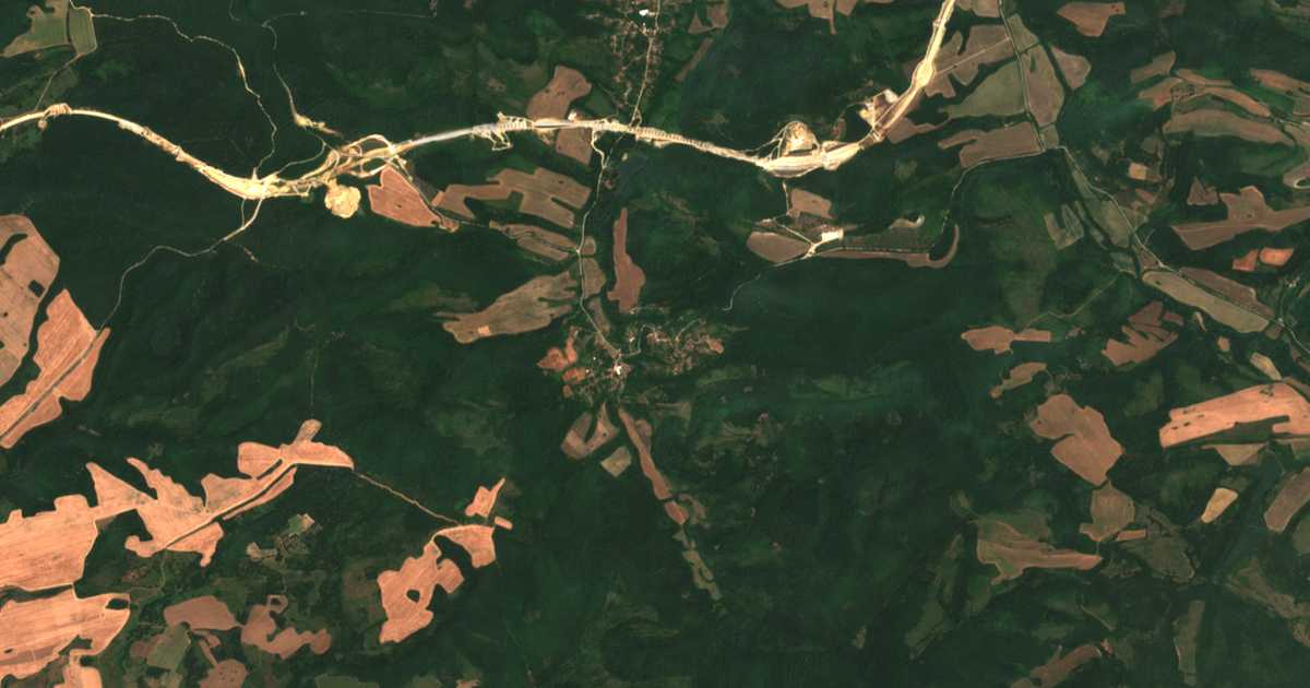 Carte satellite de Orlyane