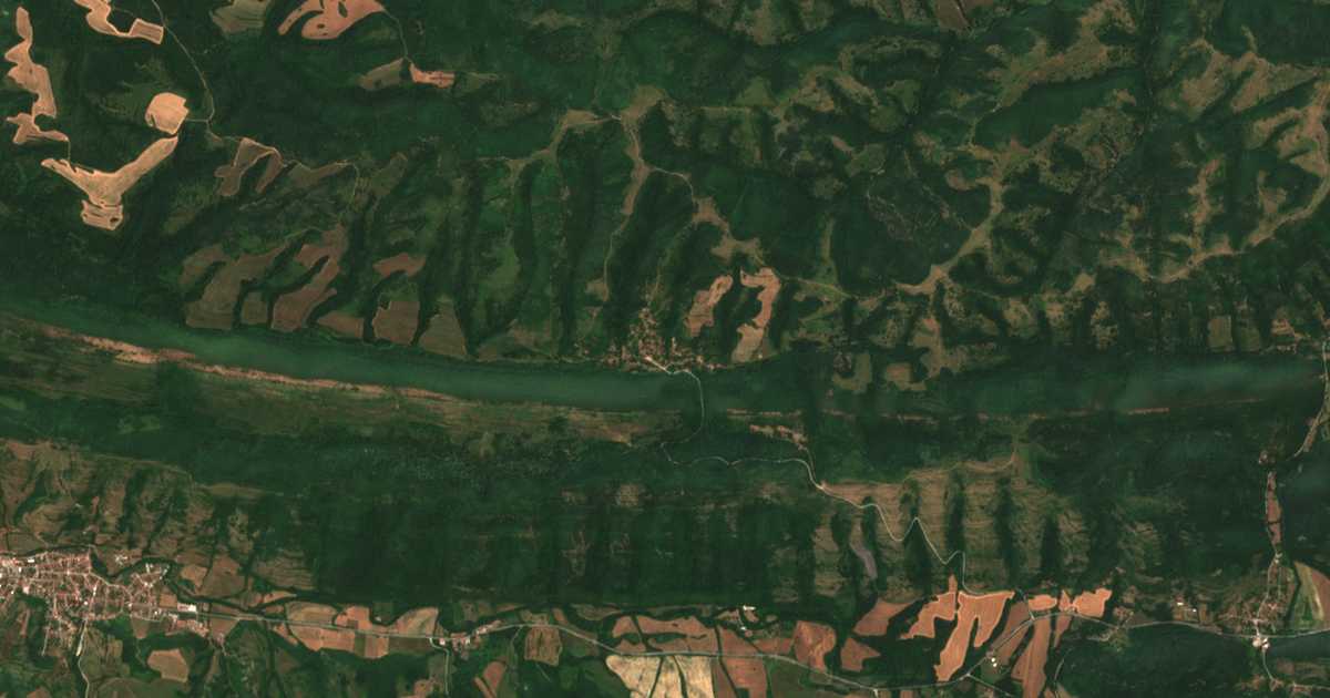 Carte satellite de Slavshtitsa