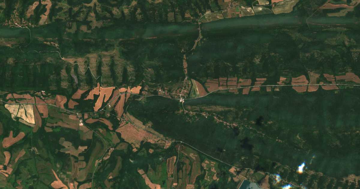 Carte satellite de Sopot