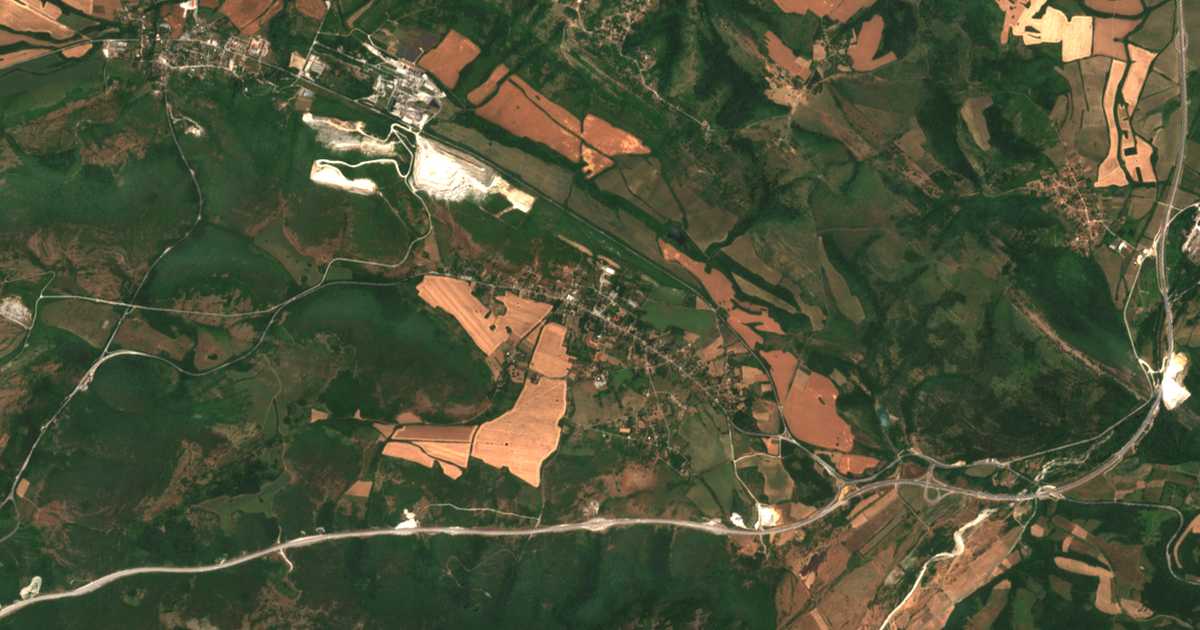 Carte satellite de Brestnica