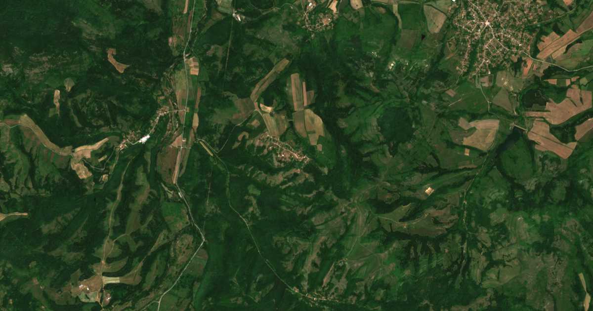Carte satellite de Bokilovci