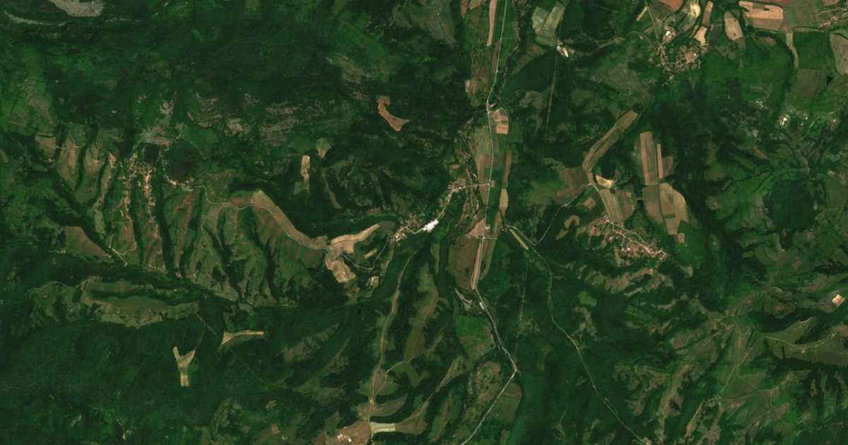 Carte satellite de Komarevo