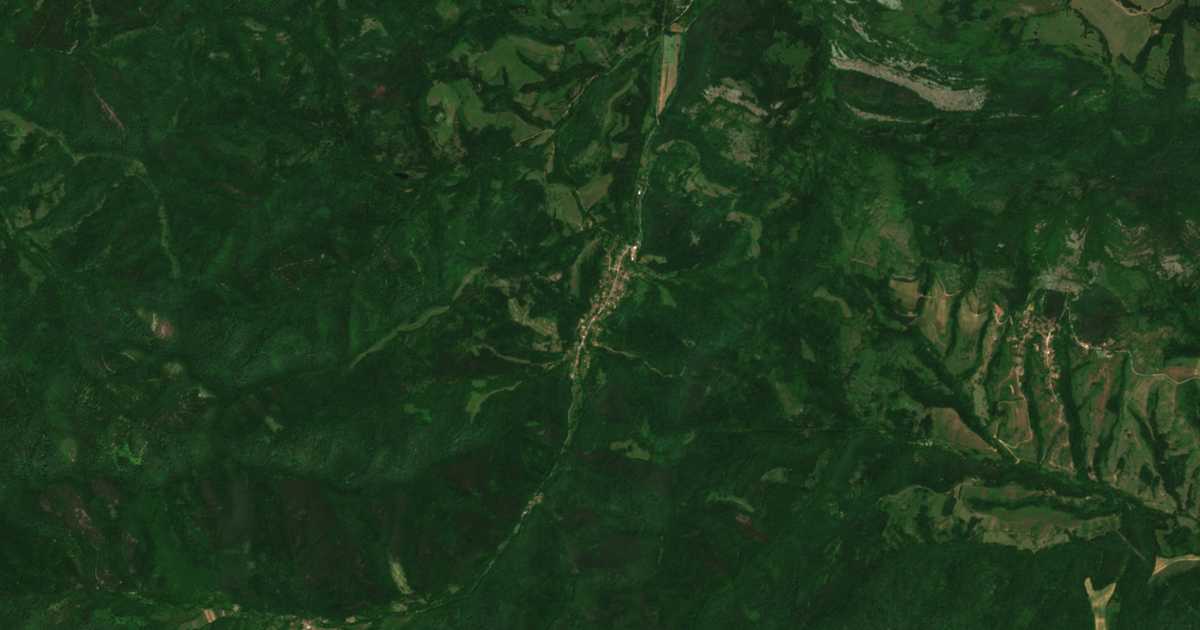Carte satellite de Kotenovtsi