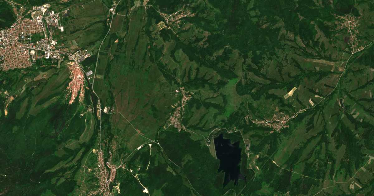 Carte satellite de Jagodovo