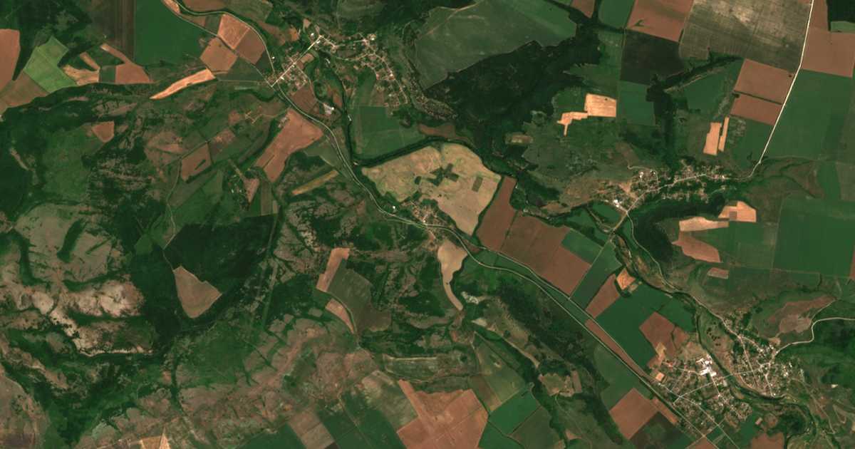 Carte satellite de Palilula