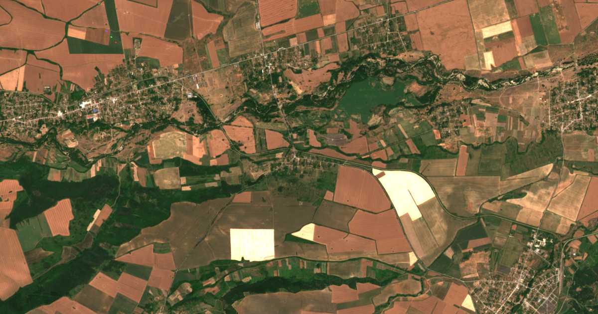 Carte satellite de Dabova Mahala