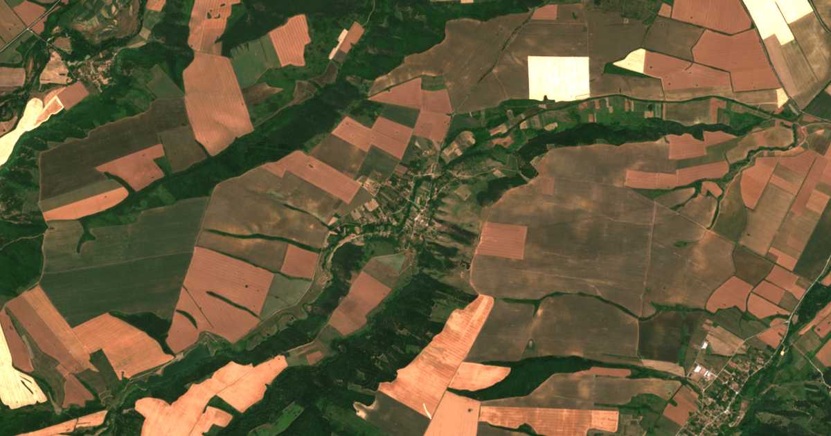Carte satellite de Kiselevo