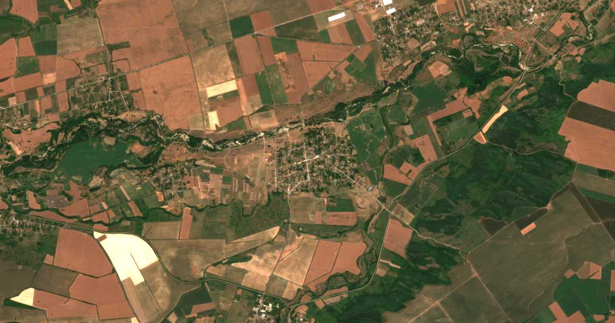 Carte satellite de Kriva Bara