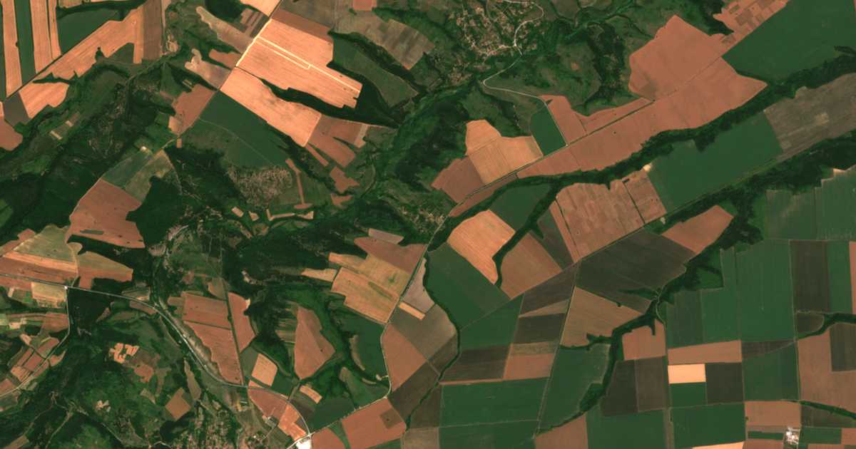 Carte satellite de Odorovtsi