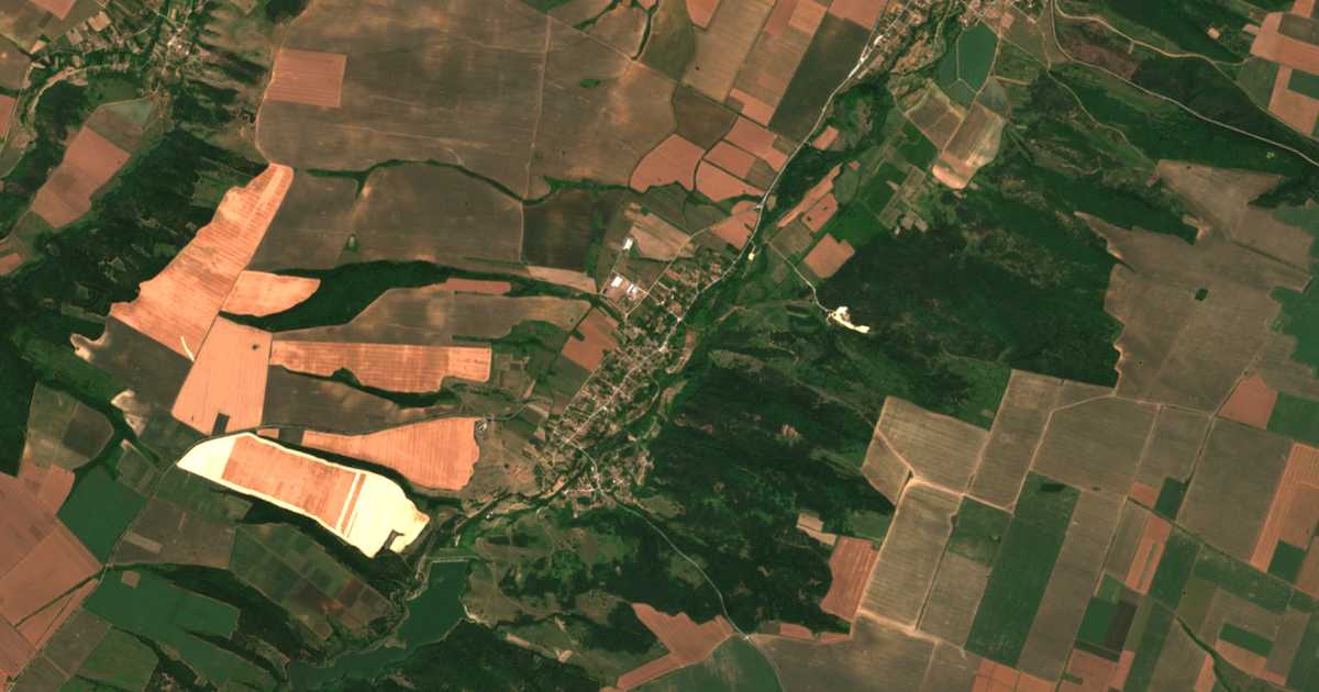 Carte satellite de Smirnenski