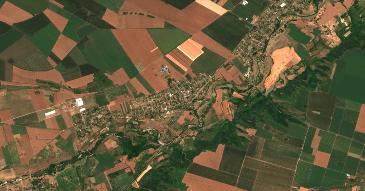 Carte satellite de Vasilovci