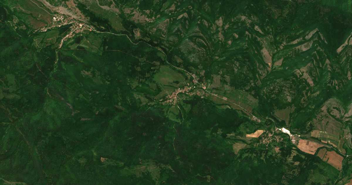 Carte satellite de Gorna Luka