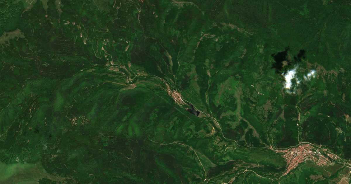 Carte satellite de Martinovo