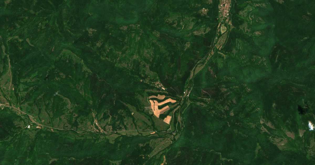 Carte satellite de Elovitsa