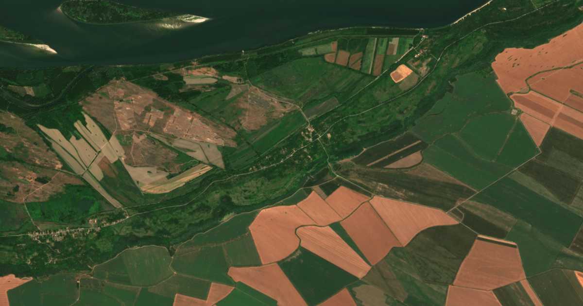 Carte satellite de Orsoya