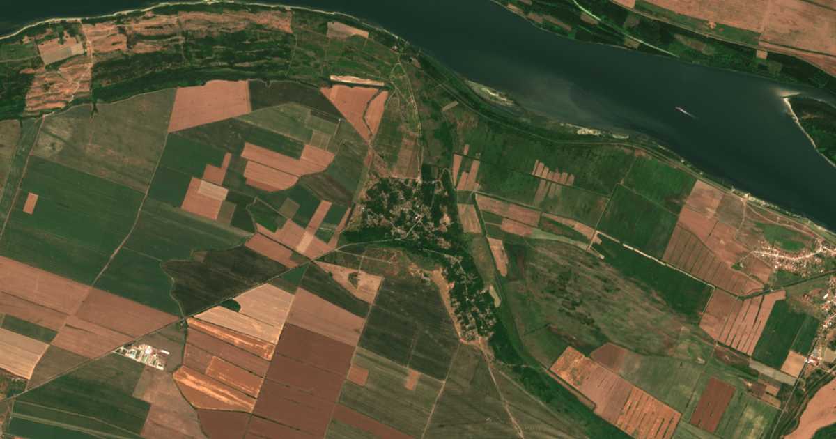 Carte satellite de Stanevo