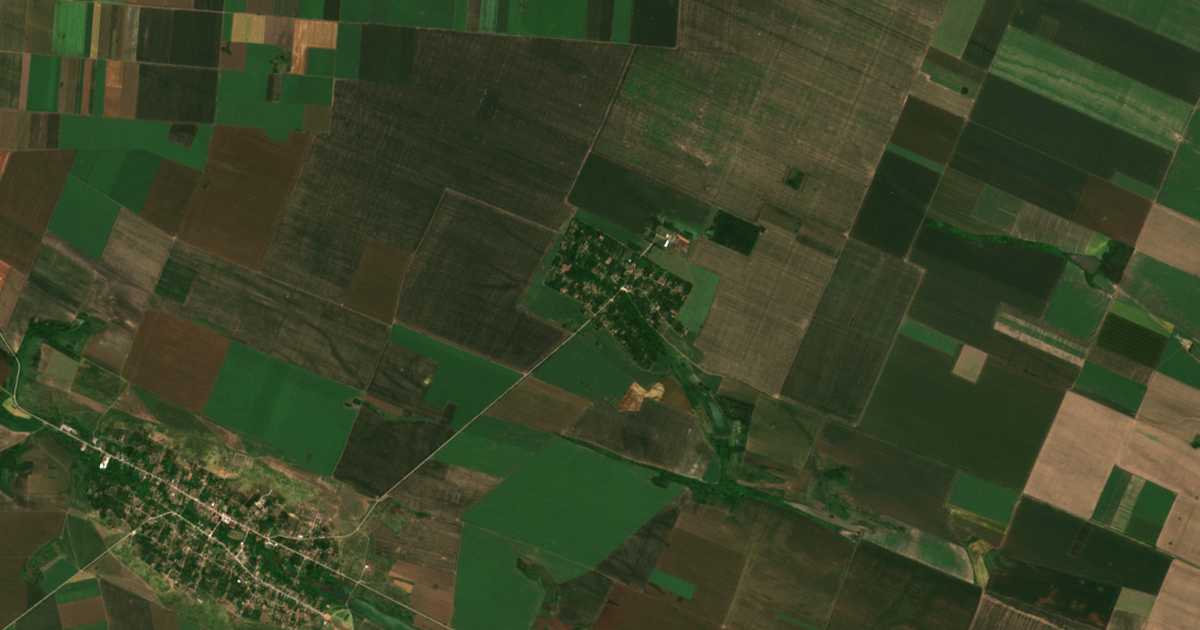 Carte satellite de Bazovets