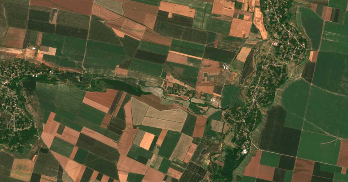 Carte satellite de Botevo