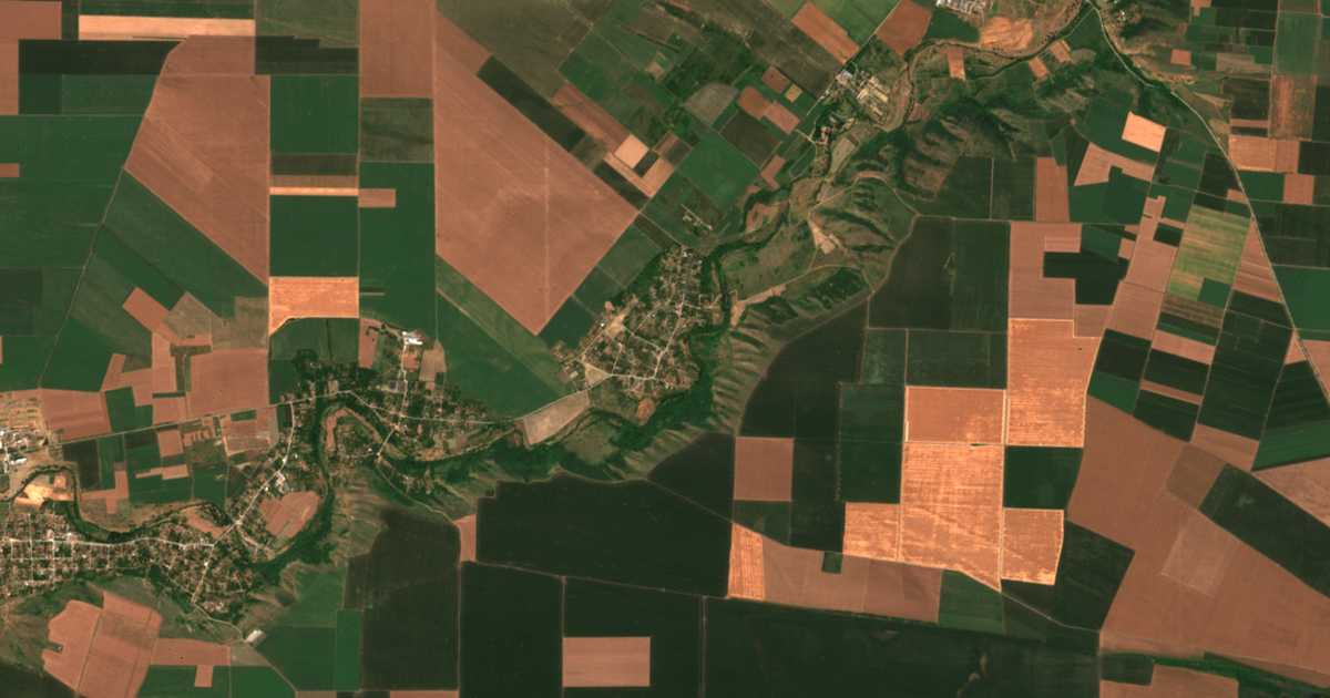 Carte satellite de Cherni Vrah