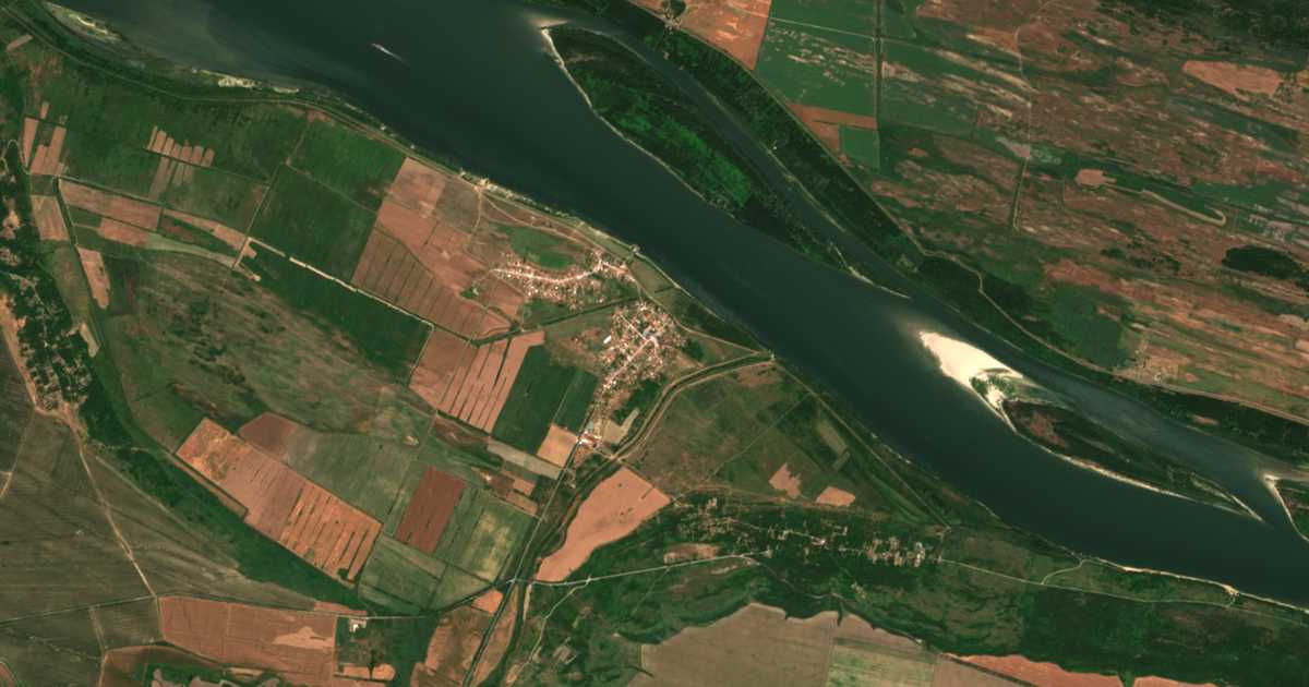 Carte satellite de Dolni Tsibar