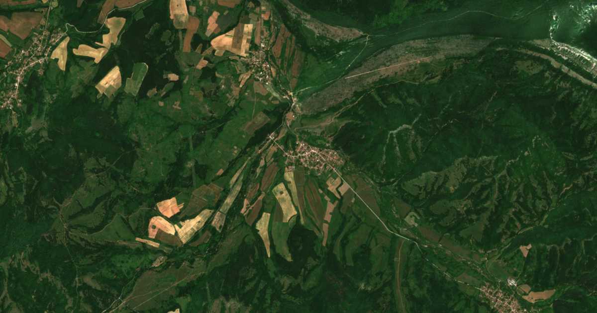 Carte satellite de Dolno Ozirovo