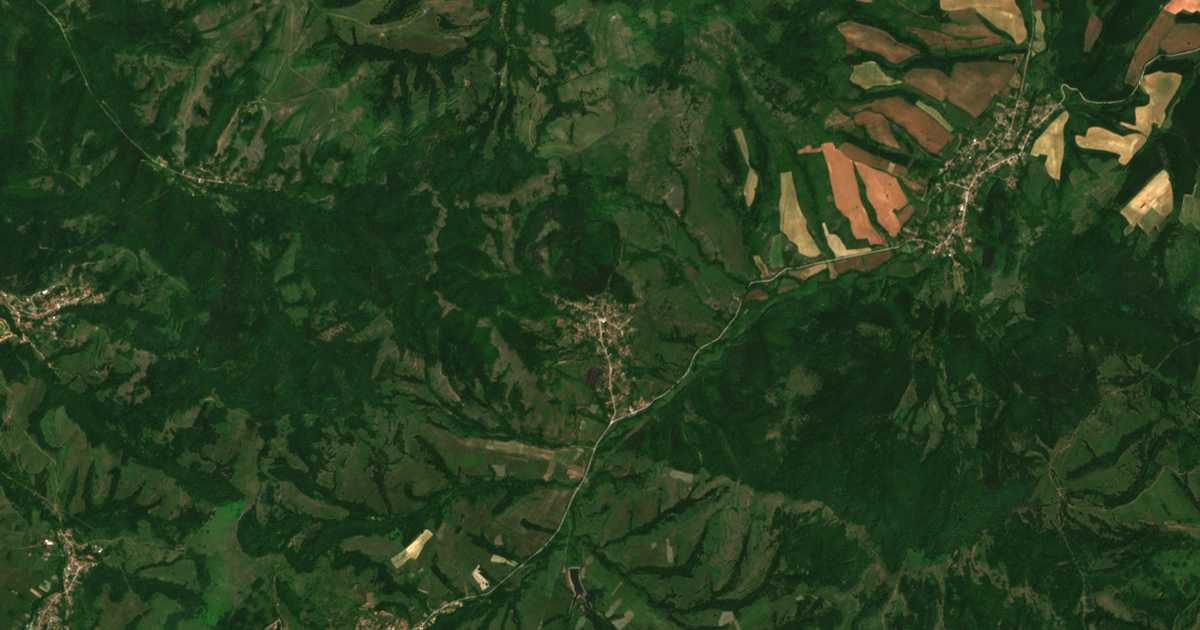 Carte satellite de Draganitsa