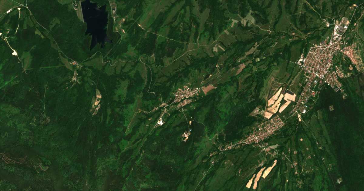 Carte satellite de Spanchevtsi