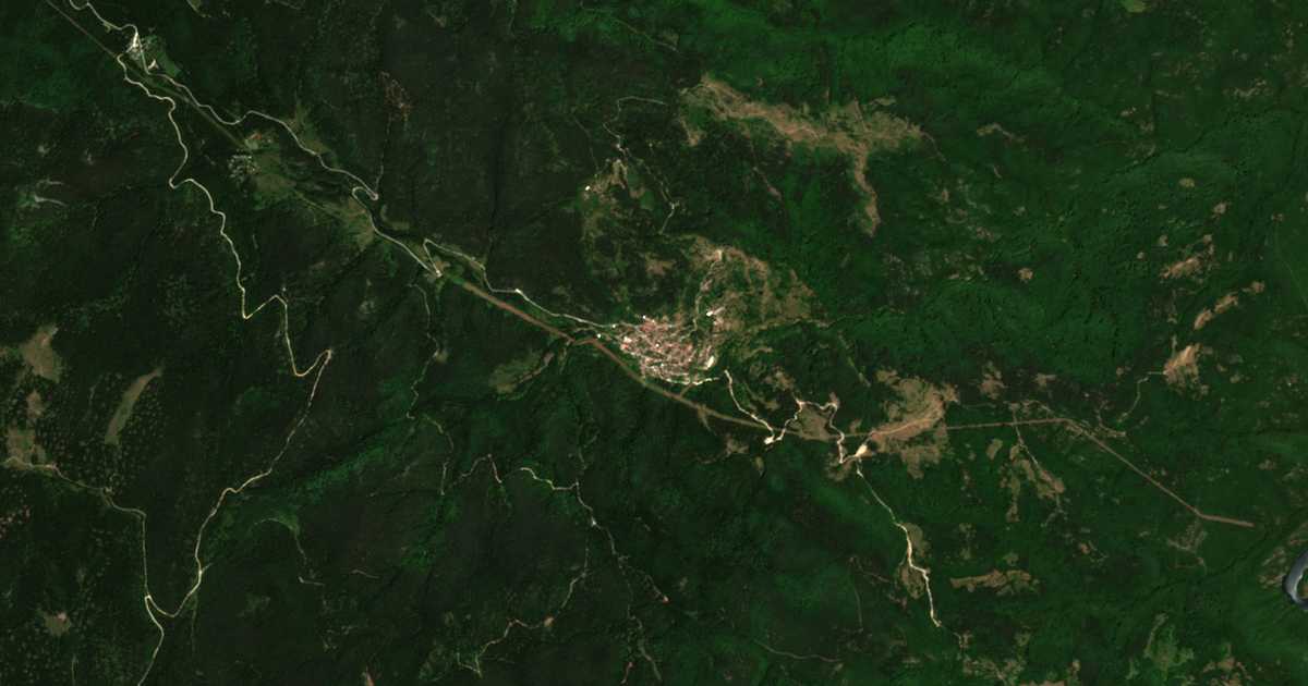 Carte satellite de Fotinovo