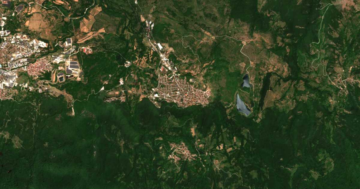 Carte satellite de Bratsigovo