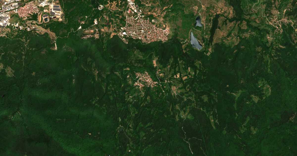 Carte satellite de Rozovo
