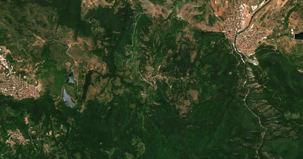 Carte satellite de Zhrebichko